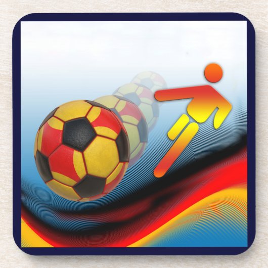 サッカーとサッカーのダイナミクス コースター (正面)