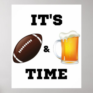サッカーとビールの時間 ポスター