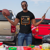 サッカーとピザ Tシャツ