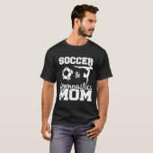 サッカーと体操のお母さん 笑える サッカー選手 体操 Tシャツ (正面フル)