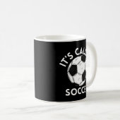 サッカーと呼ばれている コーヒーマグカップ (正面右)