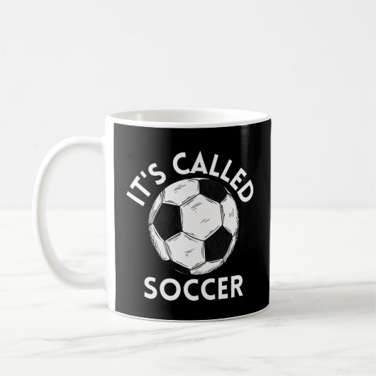サッカーと呼ばれている コーヒーマグカップ (左)