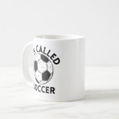 サッカーと呼ばれている コーヒーマグカップ (正面左)