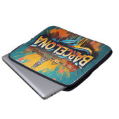 サッカーと太陽の都市 ラップトップスリーブ (正面下部)