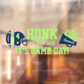 サッカーと応援の試合日 ウィンドウサイン (シート2)