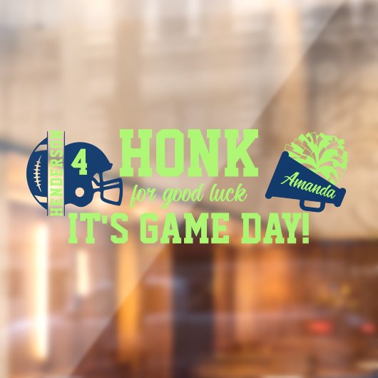 サッカーと応援の試合日 ウィンドウサイン (シート2)