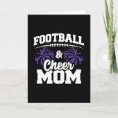 サッカーと応援ママ – ハイスクールスポーツ カード (正面)
