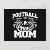 サッカーと応援ママ – ハイスクールスポーツ ポストカード (正面)
