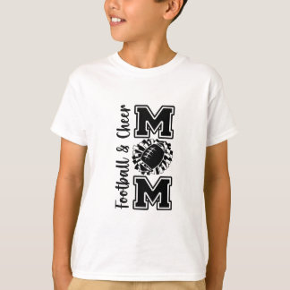 サッカーと応援ママ Tシャツ