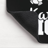 サッカーと空手のママ 楽しいサッカー選手 空手家ママ F マウスパッド (コーナー)