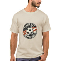 サッカーについて語ろうTシャツ