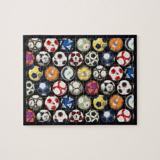 サッカーにボール遊を取る ジグソーパズル (横)