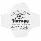 サッカーに必要なセラピーは遊要らない サッカーボール (フラット)