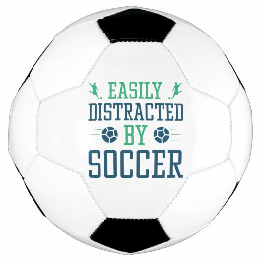 サッカーに気を取られる サッカーボール (正面)