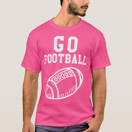 サッカーに行く Tシャツ (正面)
