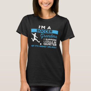 サッカーのおばあちゃん Tシャツ