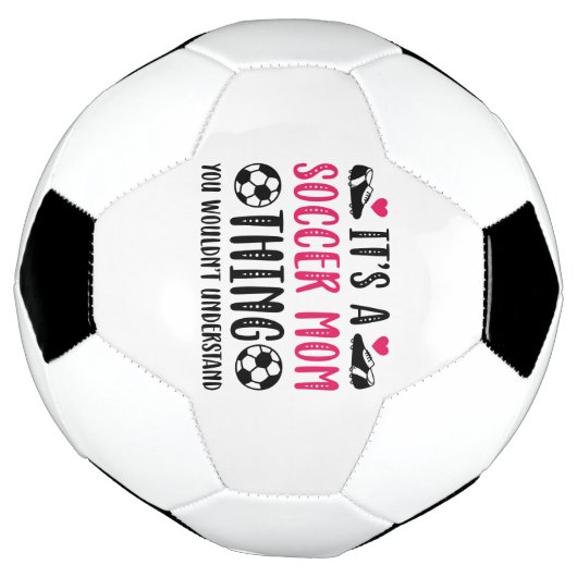 サッカーのお母さんだって分からないもの サッカーボール (回転)