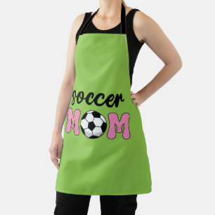 サッカーのお母さんの日 エプロン