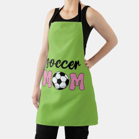 サッカーのお母さんの日 エプロン (インサイチュ)