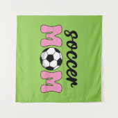 サッカーのお母さんの日 タペストリー (正面(横))