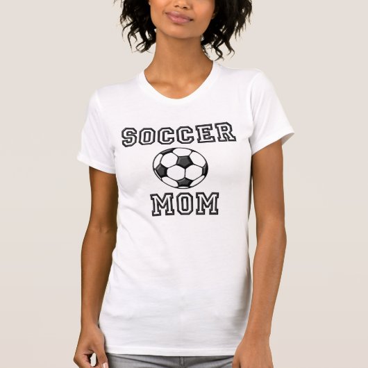 サッカーのお母さんのTシャツ Tシャツ (正面)
