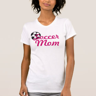 サッカーのお母さん Tシャツ