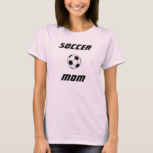 サッカーのお母さん Tシャツ (正面)