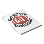 サッカーのことわざギフトおもしろいを誰かに当てなさい ノートパッド (アングル)