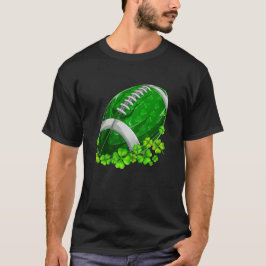 サッカーのためのフットボールのシャーロックSt patricks day Tシャツ