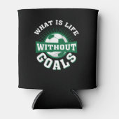 サッカーのないゴールのおもしろい人生 缶クーラー (正面)