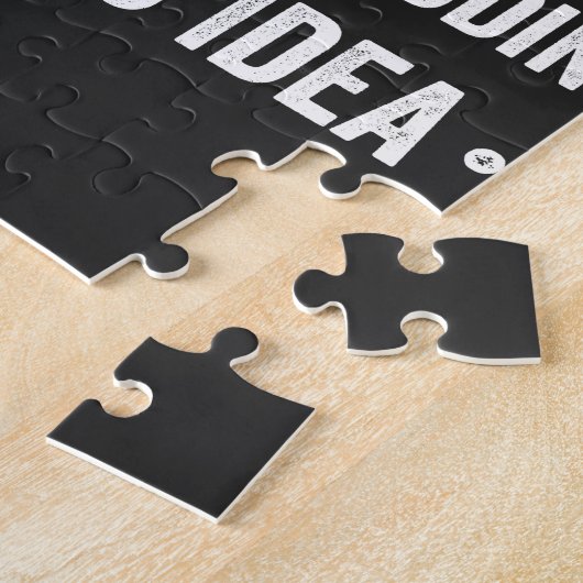 サッカーのない日は冗談に似ている ジグソーパズル (側面)