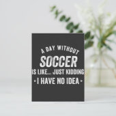 サッカーのない日は冗談みたいなもの サンキューカード (スタンド正面)