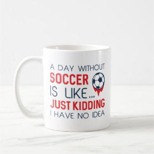 サッカーのない日 コーヒーマグカップ