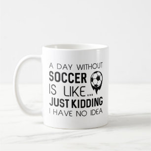 サッカーのない日 コーヒーマグカップ