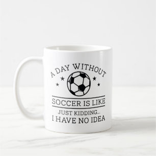 サッカーのない日 コーヒーマグカップ