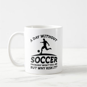 サッカーのない日 コーヒーマグカップ