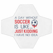 サッカーのない日 サッカーボール (フラット)