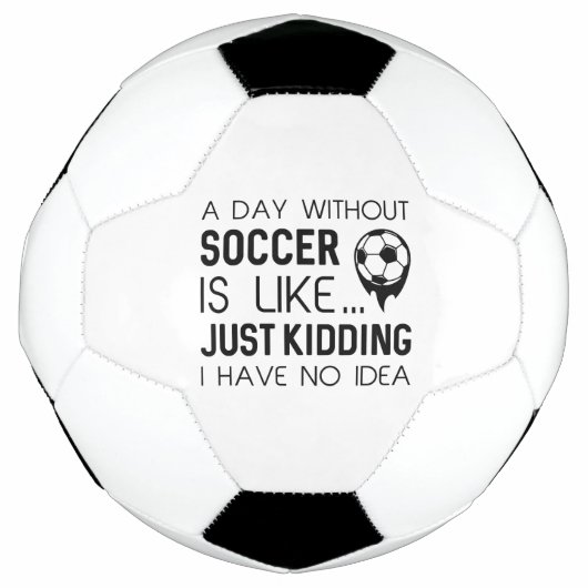 サッカーのない日 サッカーボール (正面)