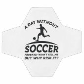 サッカーのない日 サッカーボール (フラット)