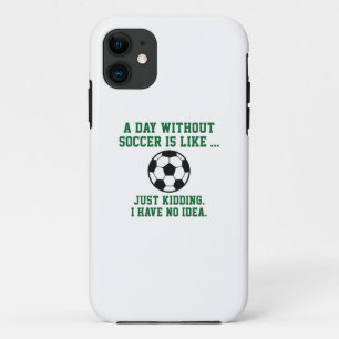 サッカーのない日 iPhone 11 ケース