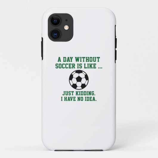 サッカーのない日 Case-Mate iPhoneケース (裏面)