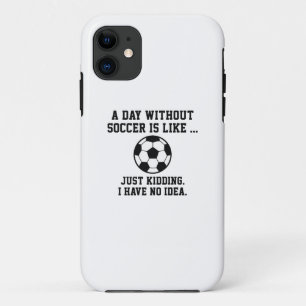 サッカーのない日 iPhone 11 ケース