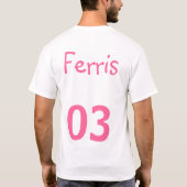 サッカーのひよこ Tシャツ (裏面)