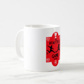 サッカーのアクセサリー コーヒーマグカップ (正面左)