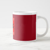 サッカーのアクセサリー ジャンボコーヒーマグカップ (右)