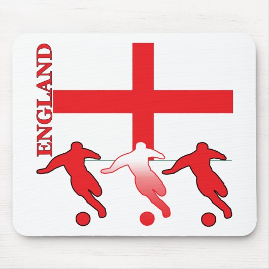 サッカーのイギリスのマウスパッド マウスパッド (正面)