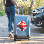 サッカーのイギリス国旗 シール (スーツケースインサイチュ)