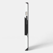 サッカーのイニシャル 名前 カスタム iPhoneケース (左側面)