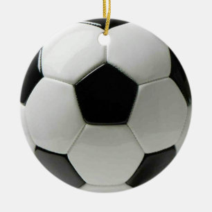 サッカーのオーナメント セラミックオーナメント