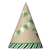 サッカーのオールスターボール2nd誕生日 パーティーハット (左)